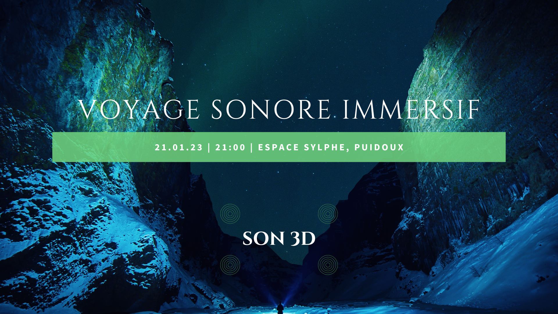 Voyage sonore immersif à Puidoux